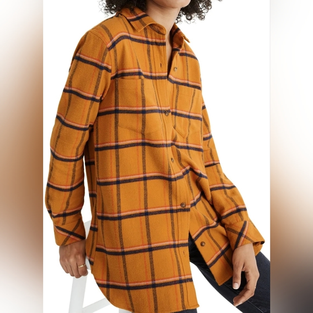 Madewell (XS) Flannel Classic Shirt